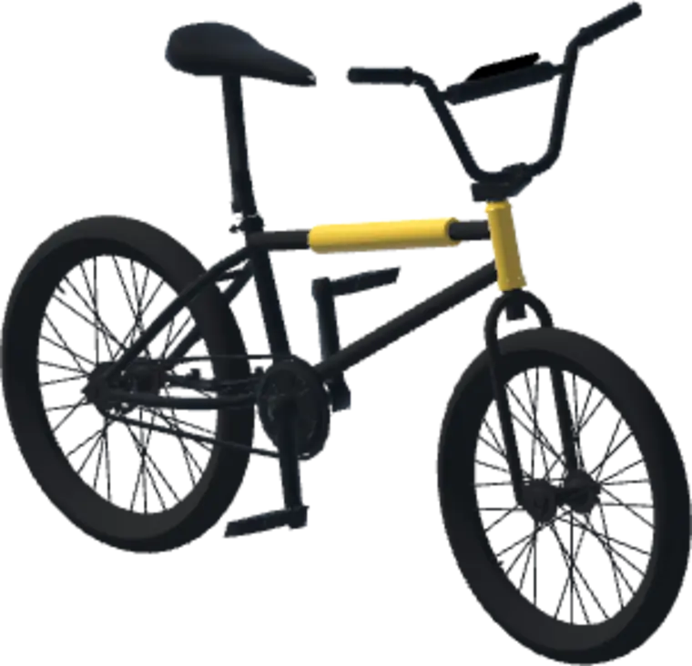 Bicycle Extreme Rider 3D’den bir BMX bisiklet