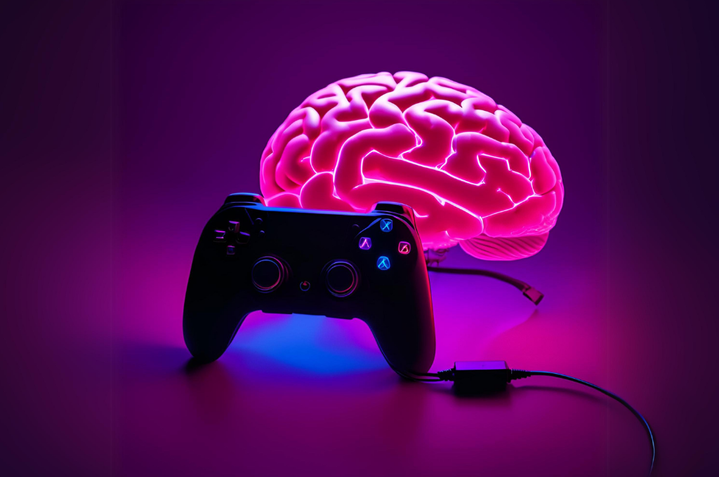 Brain with Game Controller