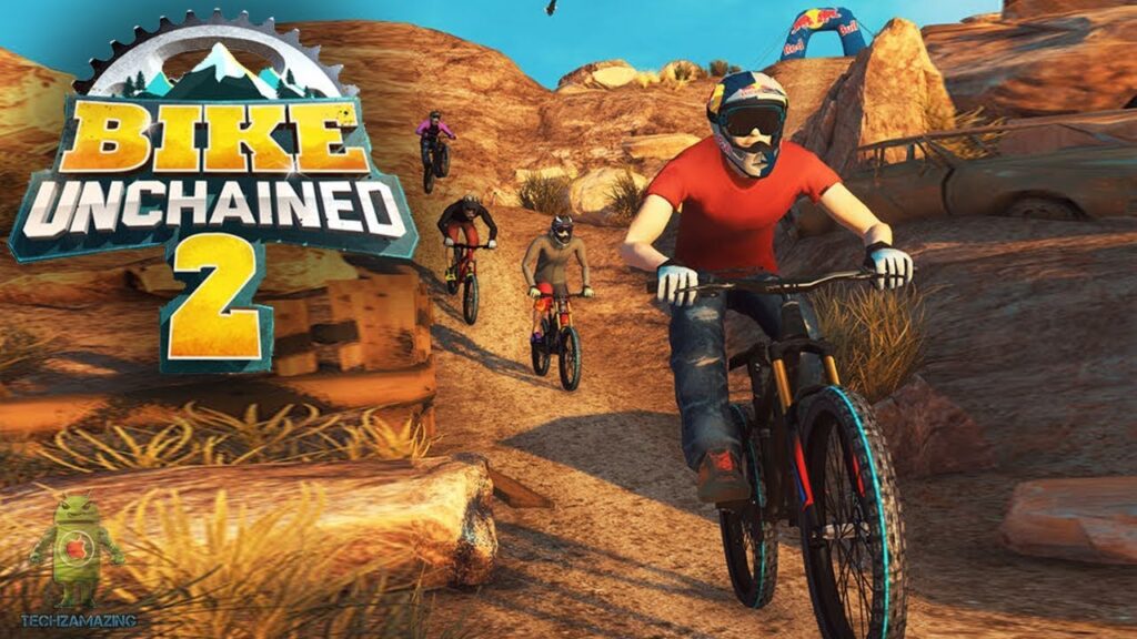 Bike Unchained 2 gameplay screenshot.