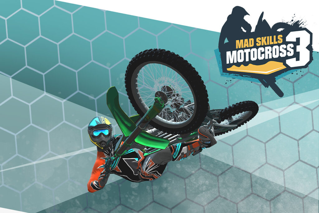 Mad Skills Motocross 3 logo photo.