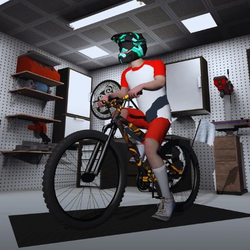 Bicycle Extreme Rider 3D Logo
