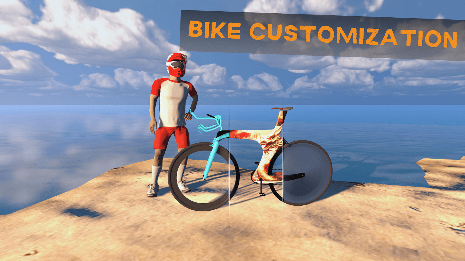 Bicycle Extreme Rider 3D BMX stunt and physics simulation