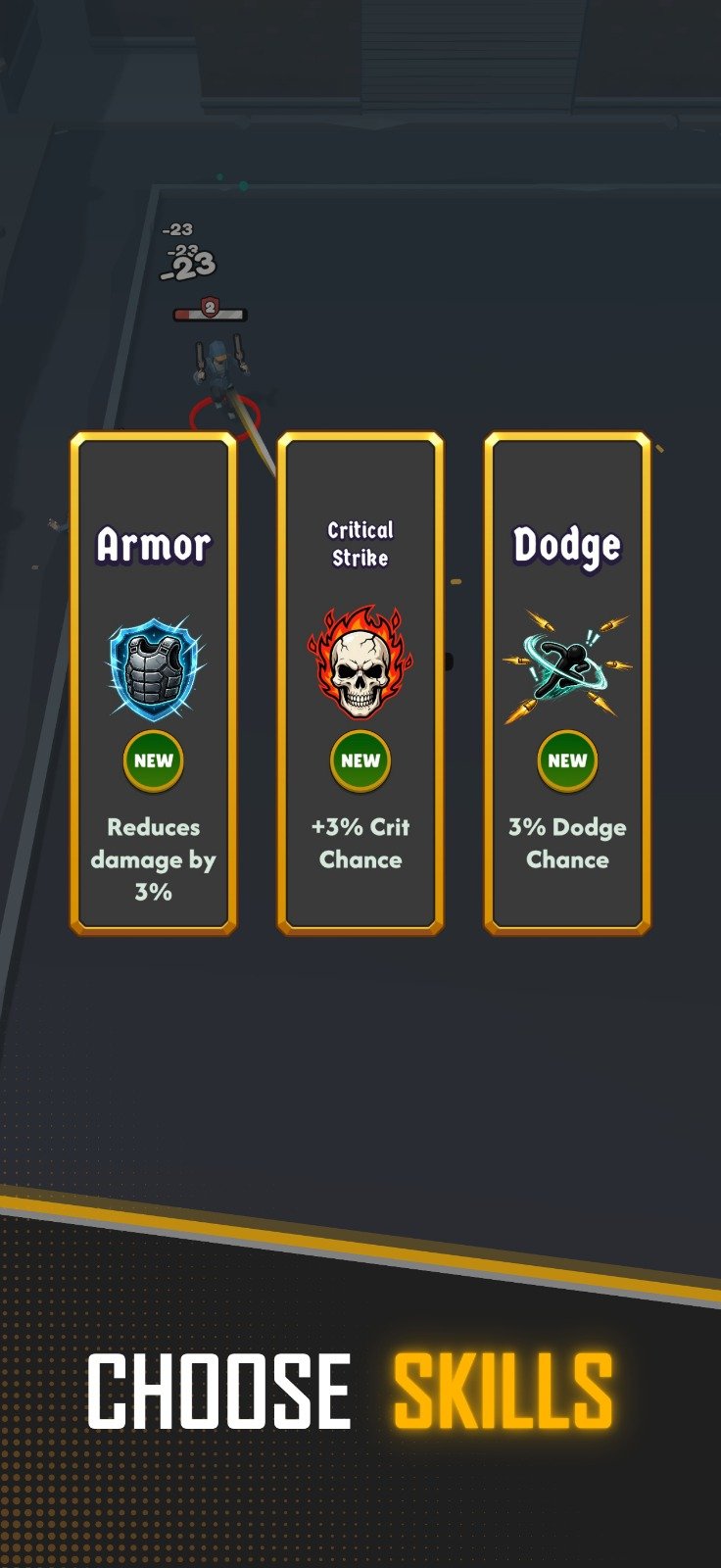 Heat Rush Choose Skills