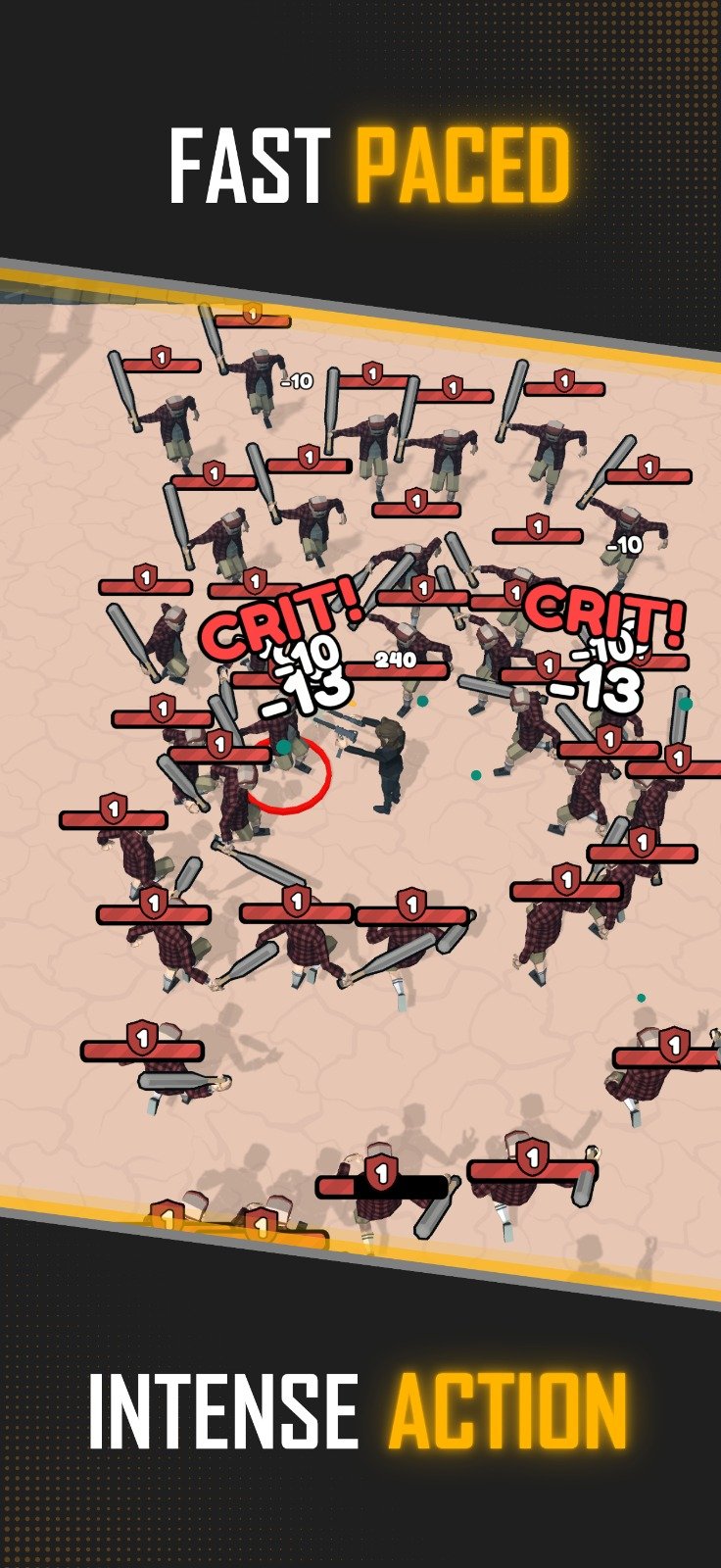 Heat Rush: Hero Shooter intense survival gameplay action