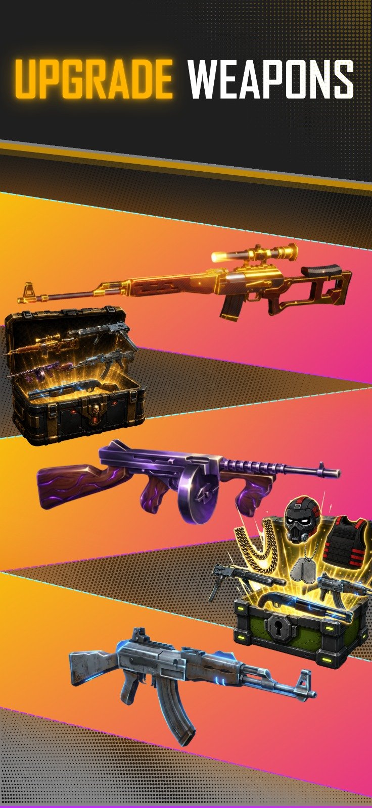 Heat Rush Upgrade Weapons